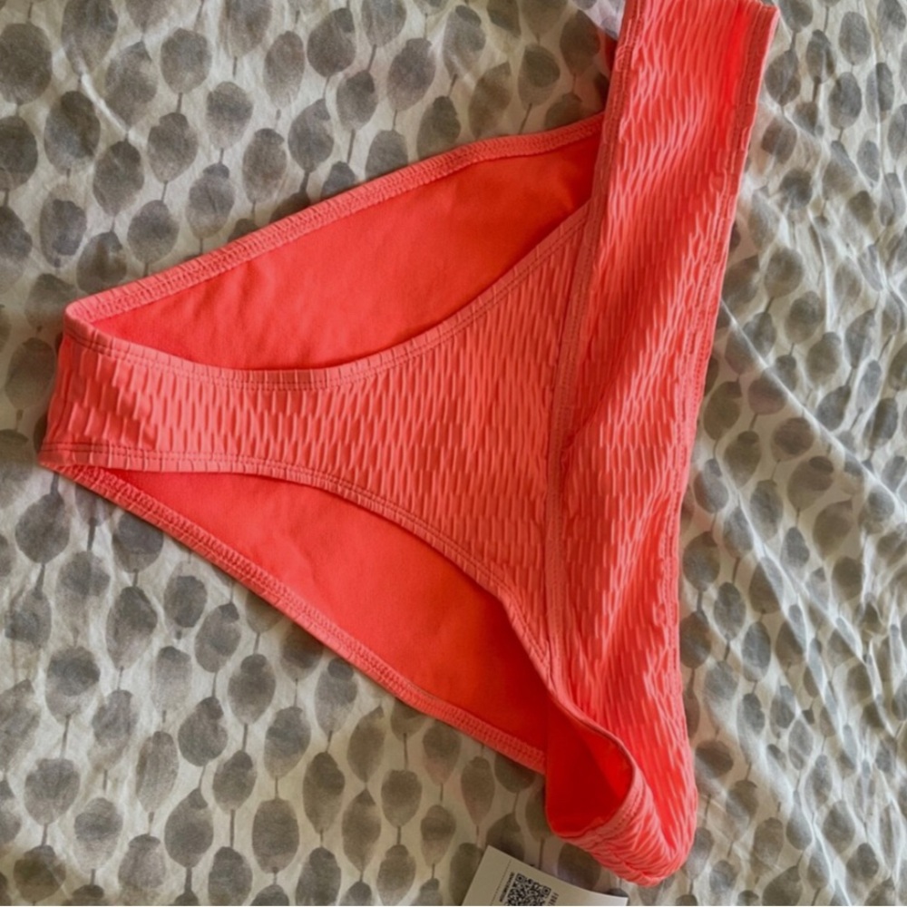 Forever 21 Vibrant Coral Bikini Bottom xl